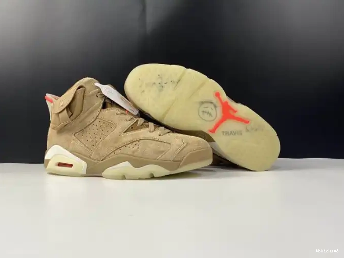 Rep TBkick 6 Scott British Jordan DH0690-200 Travis Air Retro Khaki 0524
